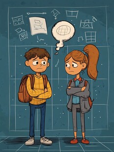 AI短剧角色林澈头像